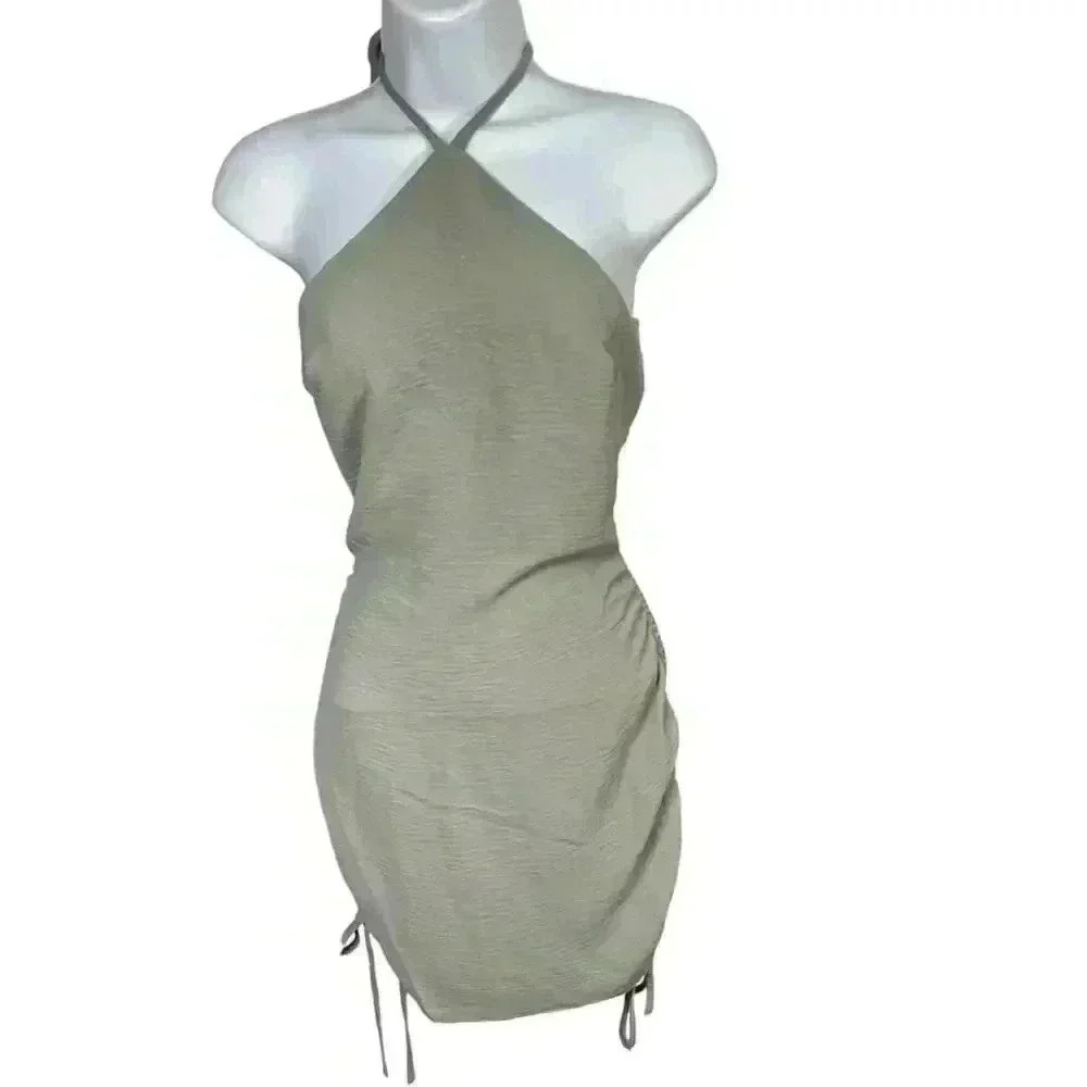 Le  Lis Collection Bodycon Dress Size Small Sage Green NWOT
